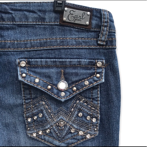 Earl Capris with nice bling Sz 5 - Picture 3 of 6